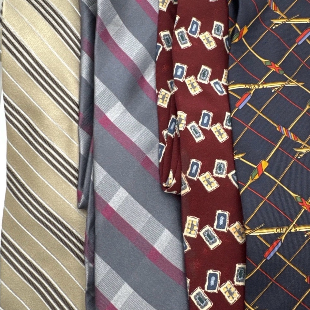 Ralph Lauren Men's Tie Collection - Gold, Gray, Red, Blue